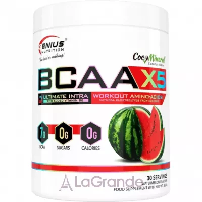 Genius Nutrition BCAA-X5 Watermelon ������������ 