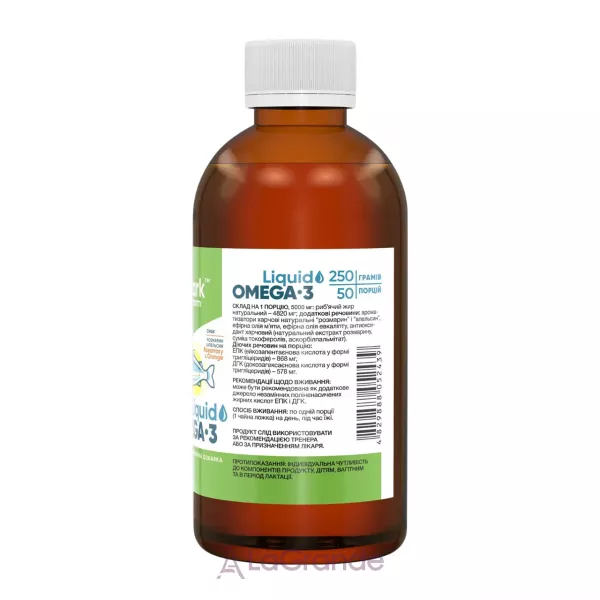Stark Pharm Omega-3 Liquid Rosemary & Orange ������ ������� � �����-3 ������� ���������, �� ������ ��������-��������