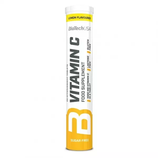 BioTech USA Vitamin C Effervescent Lemon ������� �������� 