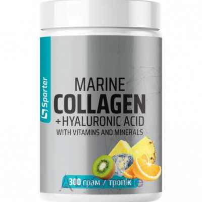 Sporter Marine Collagen Hydrolyzed + Hyaluronic Acid & Vitamins and Minerals Tropic ĳ������ ������� 
