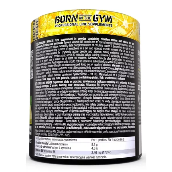 Olimp Citrulline Malate Cooling Sour Lemonade Flavour ������� ������� 