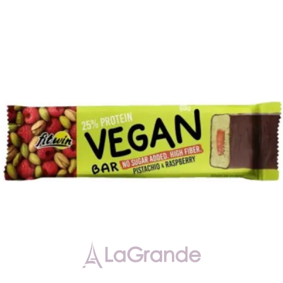 FitWin Vegan Bar Pistachio Raspberry ���������� �������� Vegan 