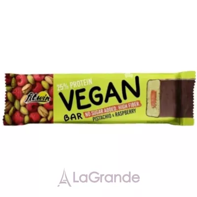 FitWin Vegan Bar Pistachio Raspberry ���������� �������� Vegan 
