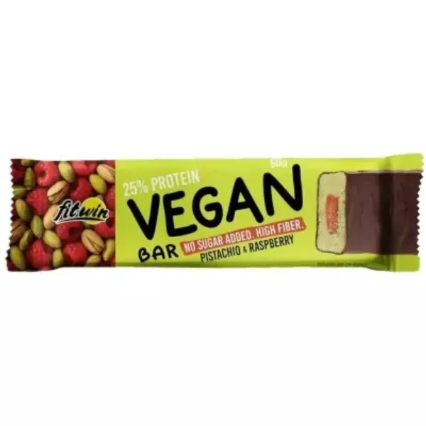 FitWin Vegan Bar Pistachio Raspberry ����������� �������� Vegan 