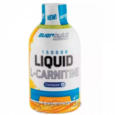 Everbuild Nutrition Liquid L-Carnitine 3000 mg + Green Tea Orange г���� L-������� 3000 ��+ ������� ��� 