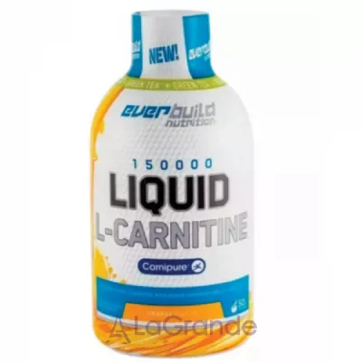 Everbuild Nutrition Liquid L-Carnitine 3000 mg + Green Tea Orange г���� L-������� 3000 ��+ ������� ��� 