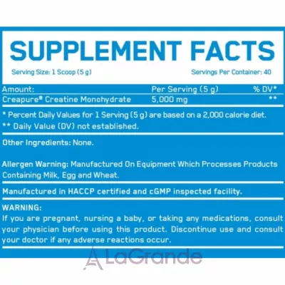 Everbuild Nutrition Creatine Creapure Monohydrate 5000 ������� ������� 