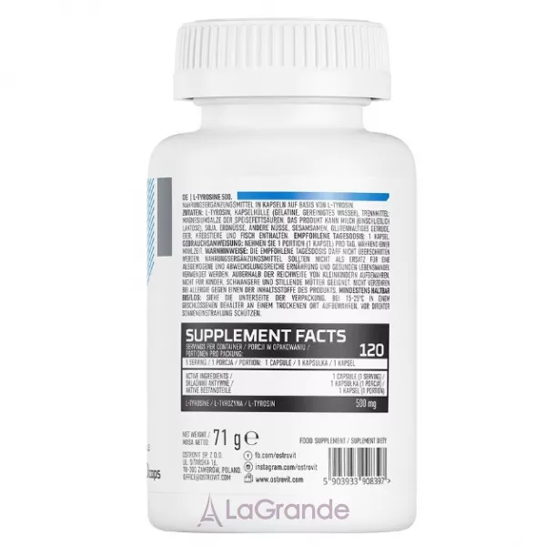 OstroVit L-Tyrosine 500 ������������ 