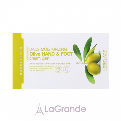 Lebelage Daily Moisturizing Olive ���� ����� ��� ��� �� ���(cr/h/100ml + cr/f/100ml)