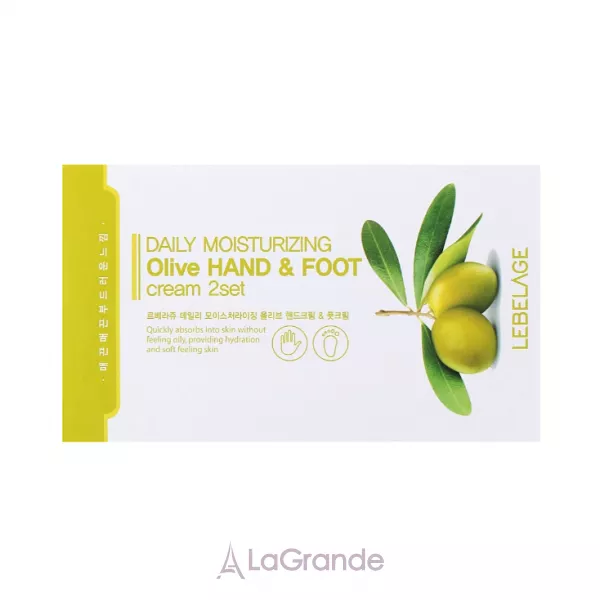 Lebelage Daily Moisturizing Olive ����� ������ ��� ��� � ��� (cr/h/100ml + cr/f/100ml)
