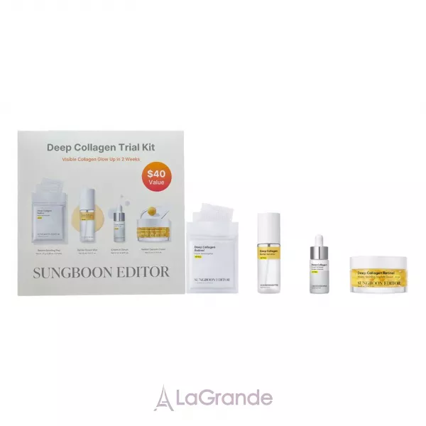 Sungboon Editor Deep Collagen Trial Kit ����� ��� ���� (����, 15 �� + ���������-����, 30 �� + ����-���������, 10 �� + ���������� ����, 30 ��)