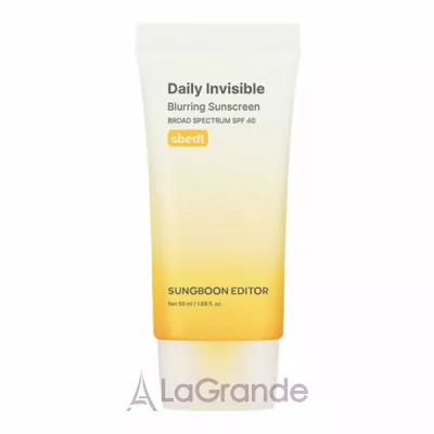 Sungboon Editor Daily Invisible Bluring Sunscreen SPF40 �������������� ���� ��� ���� SPF40