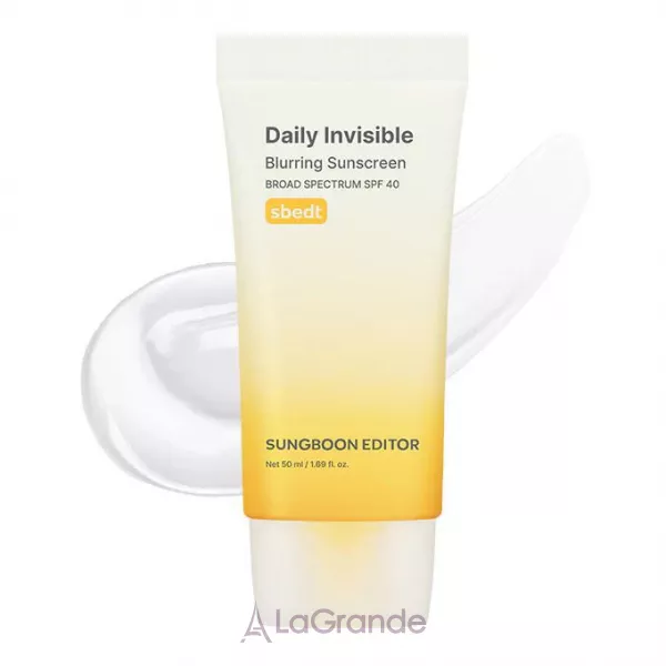 Sungboon Editor Daily Invisible Bluring Sunscreen SPF40 �������������� ���� ��� ���� SPF40