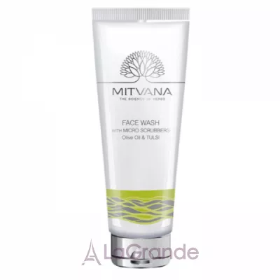 ������ Mitvana Face Wash With Microscrubbers, Olive Oil & Tulsi �������� ��� �������� ���� � �������������������