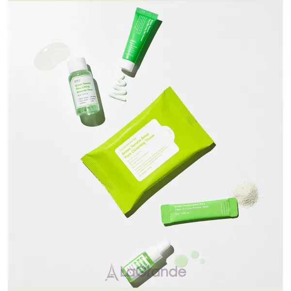 Sungboon Editor Green Tomato Travel Kit ����� ��� ���� (��������, 10 �� + �������� �����, 4�1.5 � + �����, 30 �� + ���������, 10 �� + ����, 10 �)
