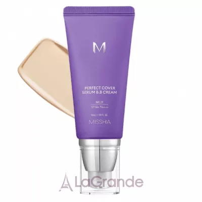Missha Perfect Cover Serum BB Cream SPF50+ �B-���� ��� ������� SPF50+, 50 ��