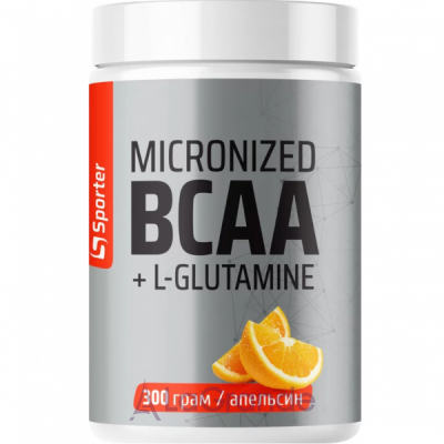 Sporter Micronized BCAA + L-Glutamine Orange ����������� ̳����������� BCAA + L-������� 