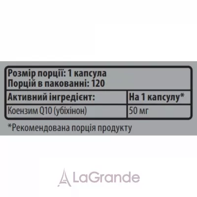 Sporter CoQ10 50 mg ĳ������ ������� 