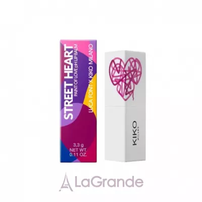 Kiko Milano Street Heart Paint Of Love pH Lip Balm ������� ��� ��� � pH-���������� ��������