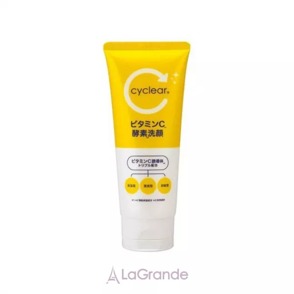 Kumano Yushi Cyclear Vitamin C Enzyme Face Wash ���������� ���� ��� ��������