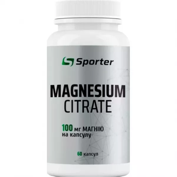Sporter Magnesium Citrate 100 mg ĳ������ ������� 