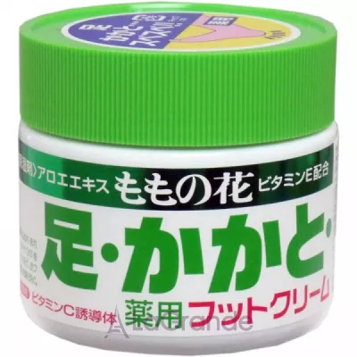 Original Momonohana Foot Cream With Aloe and Vitamin E ����������� ���� ��� ��� � ���� �� ������� �