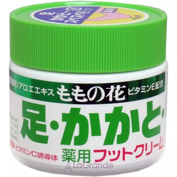 Original Momonohana Foot Cream With Aloe and Vitamin E ����������� ���� ��� ��� � ���� � ��������� �