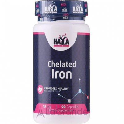 Haya Labs Chelated Iron 15 mg ������� ������� 