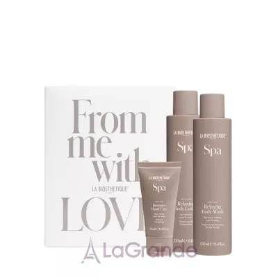 La Biosthetique Spa Relax Your Body Set ���� ��� ������� �� ���� (h/cr/50ml + b/lot/250ml + sh/gel/250ml)