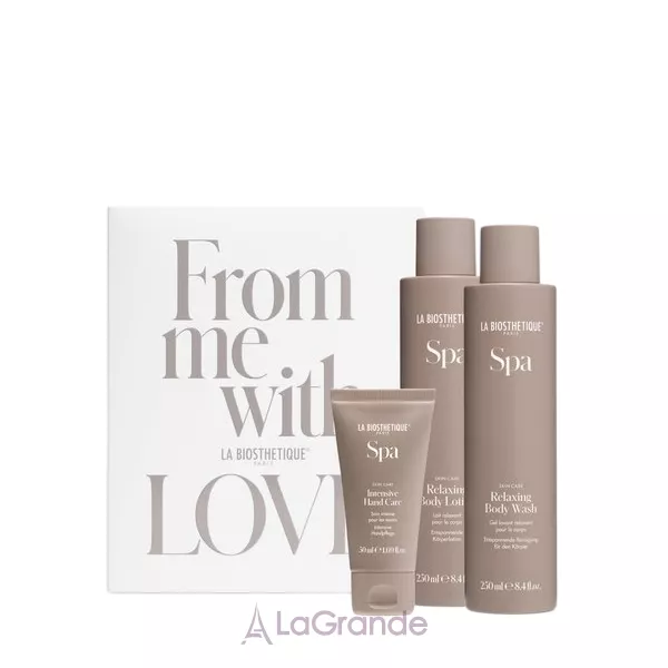 La Biosthetique Spa Relax Your Body Set ���� ��� ������� �� ���� (h/cr/50ml + b/lot/250ml + sh/gel/250ml)