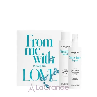 La Biosthetique Nourish Your Hair Set ����� ��� ����� �� �������� (shm/250ml + h/spray/200ml + f/caps/7pcs)