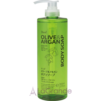 Kumano Yushi Deve Olive & Argan Body Soap ���� ��� ���� � ��������� � ��������� ������