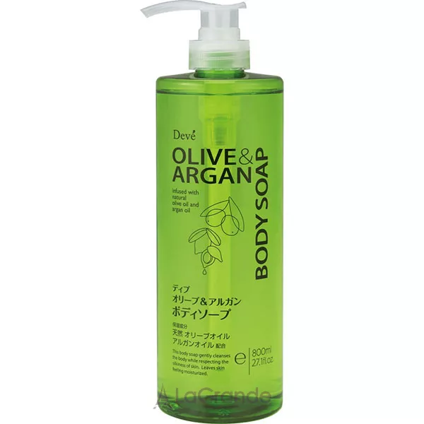 Kumano Yushi Deve Olive & Argan Body Soap ���� ��� ���� � ��������� � ��������� ������