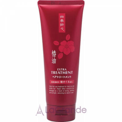 Kumano Yushi Four Seasons Camellia Oil Extra Hair Treatment �����-�������� ��� �������������� ����� � ������ �������