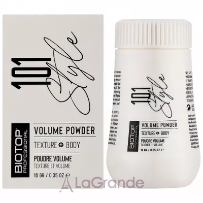 Biotop 101 Style Texture & Body Volume Powder ����� ����������� ��� ������� ��'��� �������