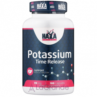 Haya Labs Potassium Time Release 99 mg ������� ������� 
