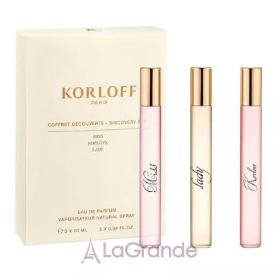 Korloff Paris Discovery Set ����� (��������������� ���� 3 ������� �� 10 ��)
