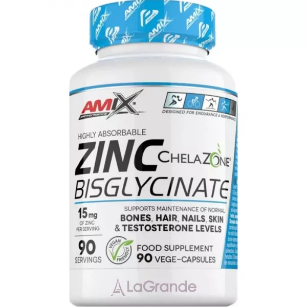 Amix Performance Zinc Bisglycinate 15 mg ����������� ������� 