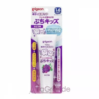 Pigeon Puchi Kids Toothpaste Grape Flavor ������ ����-����� ��� ���� � ������ ���������