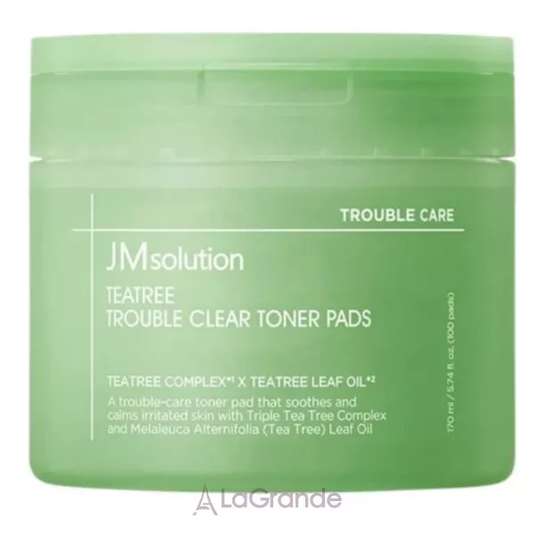 JMsolution Tea Tree Trouble Clear Toner Pads �����-���� ��� ��������� ���� � �볺� ������� ������ �� ��������