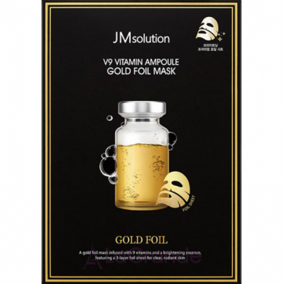 JMsolution V9 Vitamin Ampoule Gold Foil Mask �������� �����-����� ��� ������� � �������� ����������