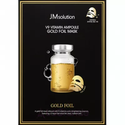 JMsolution V9 Vitamin Ampoule Gold Foil Mask �������� �����-����� ��� ������� � �������� ����������