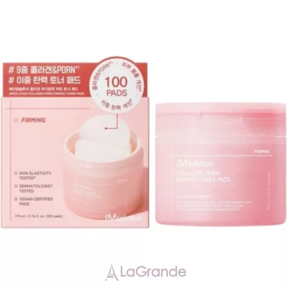 JMsolution Collagen PDRN Firming Toner Pads �����-���� ��� �������� ���'��� ���� ������� � ��������� �� PDRN