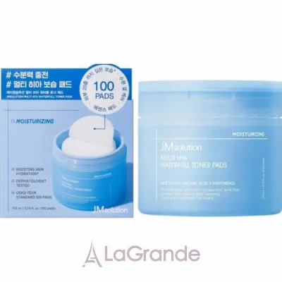 JMsolution Multi-Hya Waterfull Toner Pads �����-���� ��� ���������� ���� ������� � ����������� �������� �� ����������