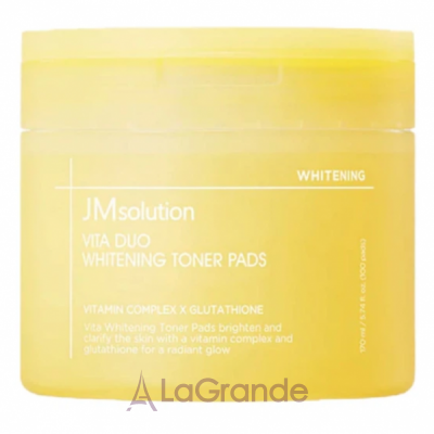 JMsolution Vita Duo Whitening Toner Pads �����-���� ��� ��������� ���� ������� � �������� �� ����������