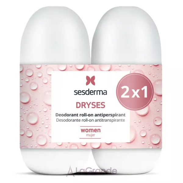 SesDerma Laboratories Dryses Deodorant For Women Duo ����� ��������� ������������ ��� ������ (roll/on/deo/75mlx2)