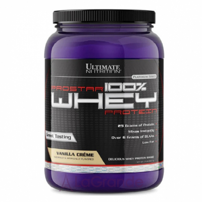 Ultimate Nutrition Prostar 100% Whey Protein Vanilla Creme ������������ ������ 