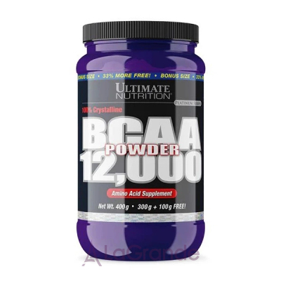 Ultimate Nutrition BCAA 12000 Powder Unflavored �������� ���������� BCAA 