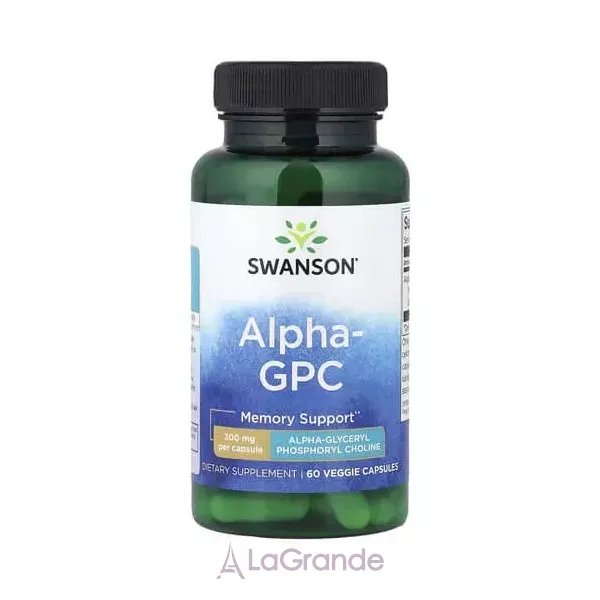 Swanson Alpha-GPC 300 mg ĳ������ ������� 