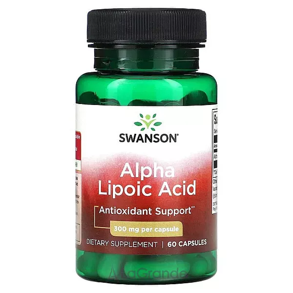 Swanson Alpha Lipoic Acid 300 mg ĳ������ ������� 